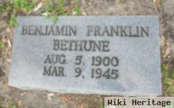 Benjamin Franklin Bethune