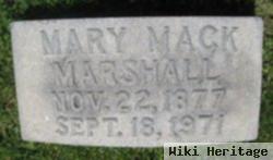 Mary Mack Marshall