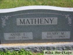 Annie Elizabeth Smith Matheny