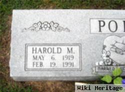 Harold M Pope