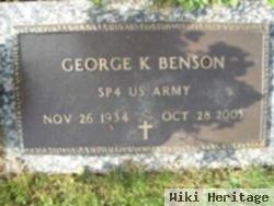 George K Benson