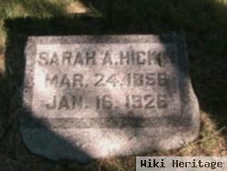 Sarah A Hickin