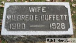 Mildred E. Wahl Duffett