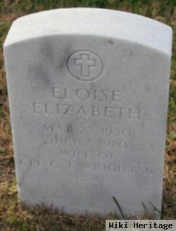 Eloise Elizabeth Wright