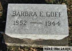 Barbara Ellen Godwin Goff