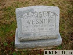 Harold R Wesner