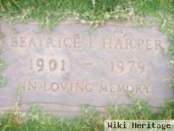 Beatrice I Jones Harper