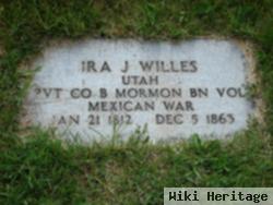 Pvt Ira Jones Willes