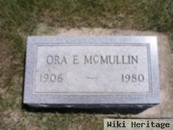 Ora Elmer Mcmullin