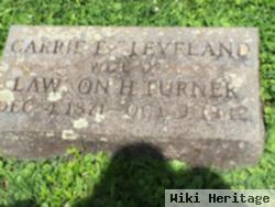 Carrie F Cleveland Turner