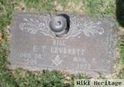 Elbert Terry "bill" Leverett