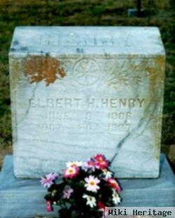 Elbert Hart Henry