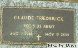 William Claude "claudie" Frederick, Jr