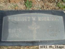 Harriett W Kribbs Morrison