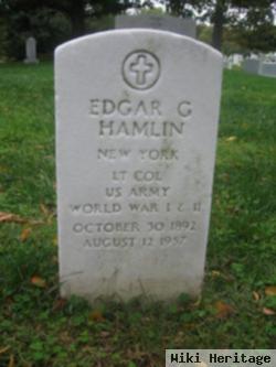 Edgar G Hamlin