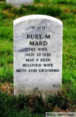 Ruby M Cochran Mard