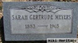 Sarah Gertrude Meyers