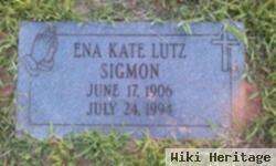 Ena Kate Lutz Sigmon