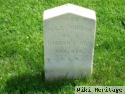 Pvt Joseph E. Hudson