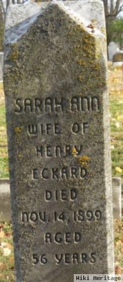 Sarah Ann Eckard