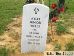 Corp Ayles Junior Wells