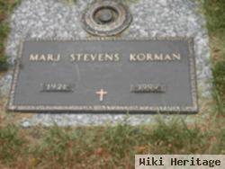 Marj Stevens Korman