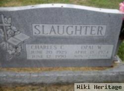 Charles C. "charlie" Slaughter