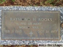 Pfc Raymond H. Rooks