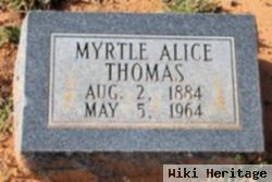 Myrtle Alice Thomas