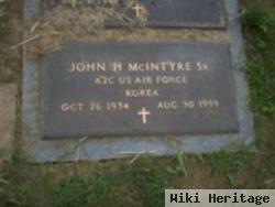 John H Mcintyre, Sr