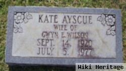 Kate Ayscue Wilson