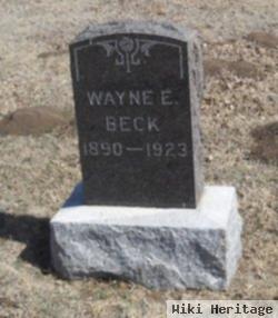 Wayne E Beck