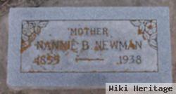 Nannie B Newman