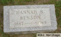 Hannah Nanvida Peterson Benson