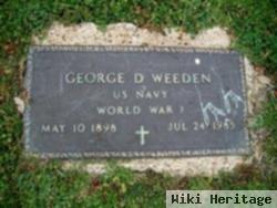 George D Weeden