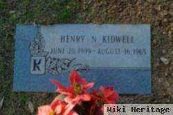 Henry N Kidwell