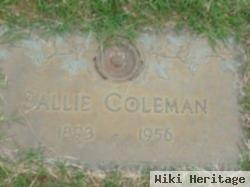 Sallie Coleman