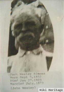 John Wesley "jack" Simons