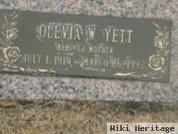 Olevia W. Yett