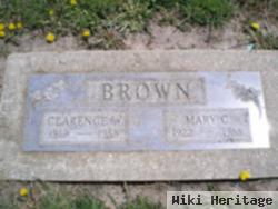 Clarence W Brown