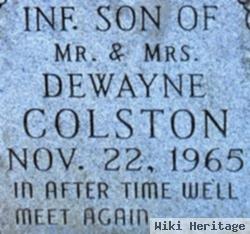 Infant Son Colston