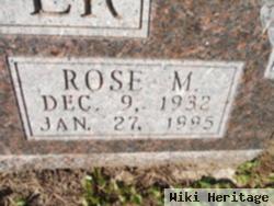 Rose M Cooper