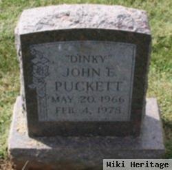 John E "dinky" Puckett