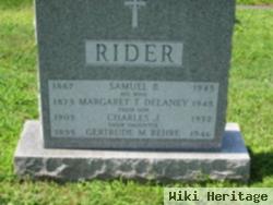 Margaret T. Delaney Rider