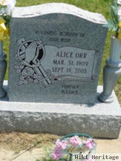 Alice Orr