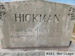 Jane H Timmons Hickman