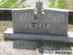 Mattie A West