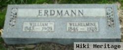 Welhelmine "wilimina" Erdmann