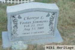 Cherrye L "foster" Simmons