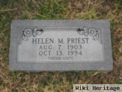 Helen M Priest